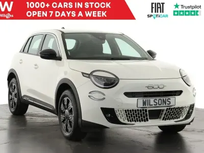 New Fiat 600 Red 114 kW (156 HP) 2026 White SUV