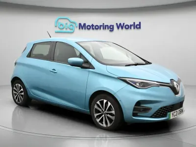 Used Renault Zoe GT-Line 100 kW (136 HP) 2021 Blue Hatchback