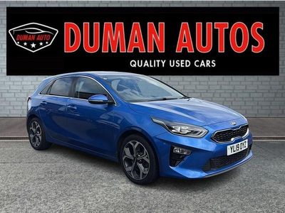 Used Kia Ceed 138 HP (101 kW) 2019 Blue Hatchback