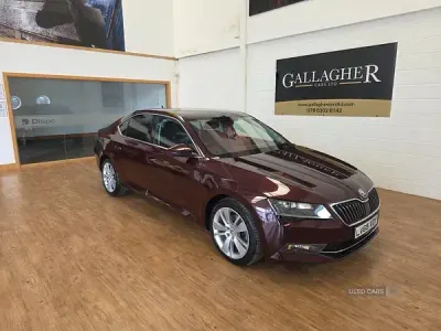 Used Skoda Superb SE L Executive 2015 Maroon Hatchback