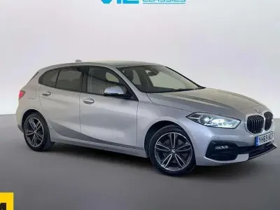 Used BMW 118 Sport Line 150 HP (110 kW) 2019 Silver Hatchback