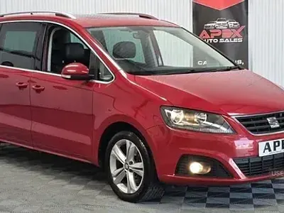 Used Seat Alhambra XCELLENCE 150 HP (110 kW) 2018 Red MPV