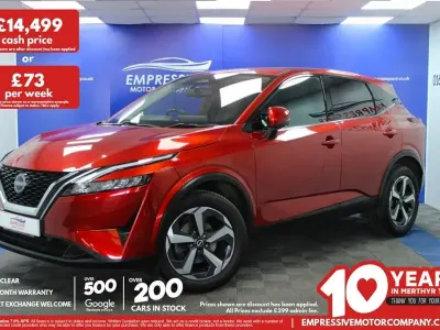 Used Nissan Qashqai N-Connecta 140 HP (102 kW) 2022 Red SUV