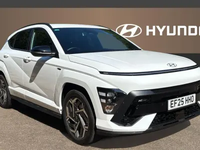 Used Hyundai Kona N Line 129 HP (94 kW) 2025 White SUV