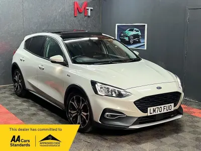 Used Ford Focus Active X 125 HP (91 kW) 2020 White Hatchback