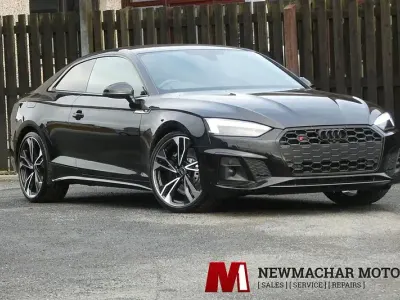 Used Audi A5 Black Edition 341 HP (250 kW) 2022 Black Coupe
