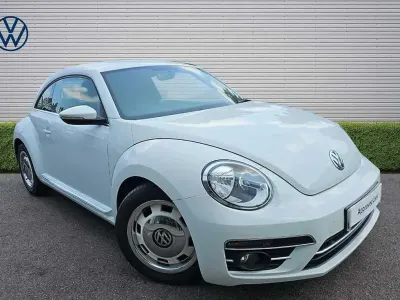 Used VW Beetle Design 105 HP (77 kW) 2017 White Hatchback