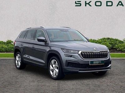 Graphite grey metallic Used 2022 Skoda Kodiaq SE L SUV | £26,590 (Fair price)
