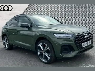Used Audi Q5 Comfort 265 HP (194 kW) 2022 Green SUV