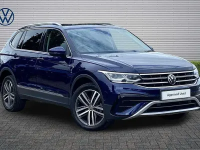 Used VW Tiguan Allspace R-line 150 HP (110 kW) 2023 Blue SUV