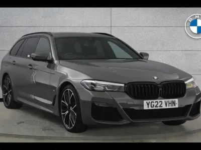 Used BMW 520 M Sport 187 HP (137 kW) 2022 Bernina grey Sedan