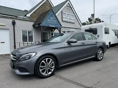 Used Mercedes C220 2017 Grey Sedan
