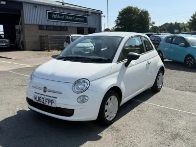 Used Fiat 500 Pop 69 HP (50 kW) 2013 White Hatchback