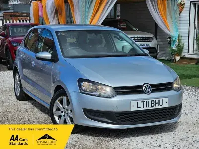 Używany VW Polo SE 75 KM (55 kW) 2011 Srebrny Hatchback