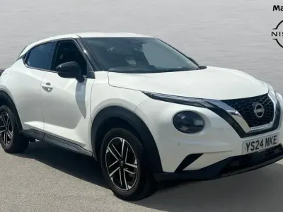 Used Nissan Juke N-Connecta 114 HP (83 kW) 2024 White SUV