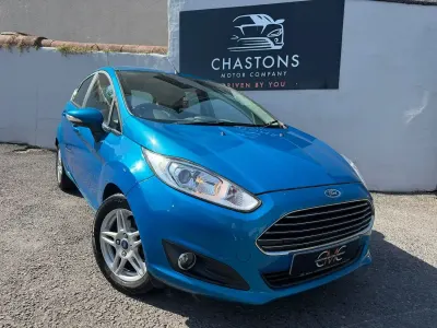 Used Ford Fiesta Zetec 2013 Blue Hatchback