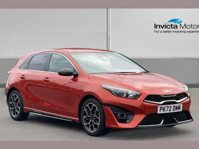 Used Kia Ceed GT-Line 158 HP (116 kW) 2022 Orange Hatchback