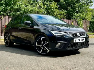 Used Seat Ibiza FR Sport 113 HP (83 kW) 2024 Black Hatchback