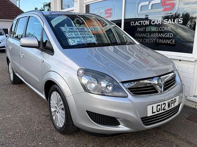 Silver Used 2012 Vauxhall Zafira MPV | £3,995 (A bit pricey)