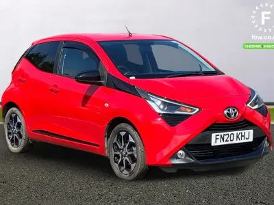 Used Toyota Aygo Trend 72 HP (52 kW) 2020 Red Hatchback