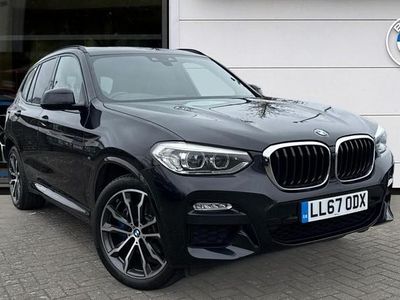 Used BMW X3 M Sport 187 HP (137 kW) 2017 Black SUV