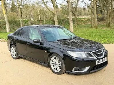 Used Saab 9-3 Aero 250 HP (183 kW) 2008 Black Sedan
