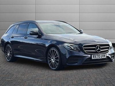 Blue Used 2020 Mercedes E400 AMG line Estate | £27,995 (Fair price)