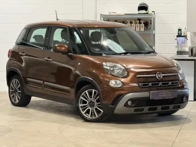 Usado Fiat 500L Cross 95 HP (69 kW) 2018 Castanho Monovolume