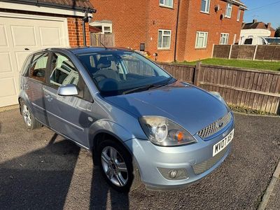 Blue Used 2007 Ford Fiesta Zetec Hatchback | £2,495 (A bit pricey)