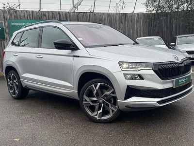 Silver Used 2025 Skoda Karoq SportLine SUV | £26,375 (Fair price)