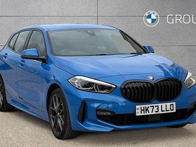 Used BMW 118 M Sport 136 HP (100 kW) 2023 Blue Hatchback