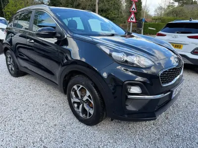 Używany Kia Sportage 130 KM (95 kW) 2021 Czarny SUV