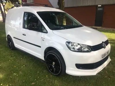Used VW Caddy Startline 102 HP (75 kW) 2014 White MPV