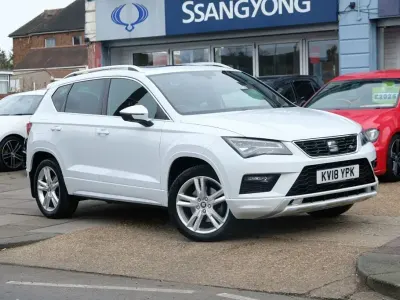 Used Seat Ateca FR 188 HP (138 kW) 2018 White SUV