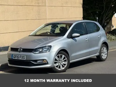 Used VW Polo SE 60 HP (44 kW) 2015 Silver Hatchback
