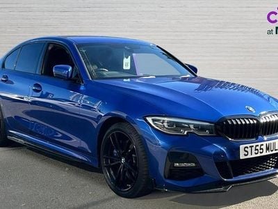 Begagnad BMW 330e M Sport 292 HK (214 kW) 2020 Blå