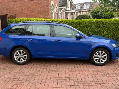 Used Skoda Octavia 115 HP (84 kW) 2019 Blue Estate