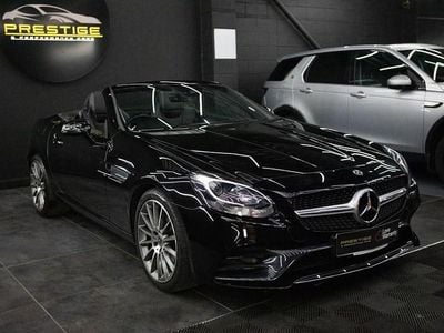 Used Mercedes SLC180 AMG line 156 HP (114 kW) 2018 Black Cabriolet
