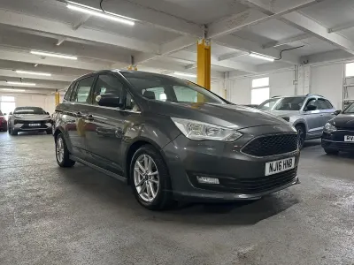 Used Ford Grand C-Max Zetec 120 HP (88 kW) 2016 Grey MPV