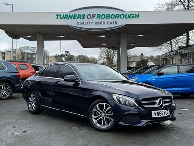 Used Mercedes C200 Premium 2017 Blue Sedan