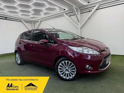 Usado Ford Fiesta Titanium 2010 Vermelho Citadino
