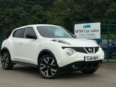 Used Nissan Juke N-TEC 117 HP (86 kW) 2014 White SUV