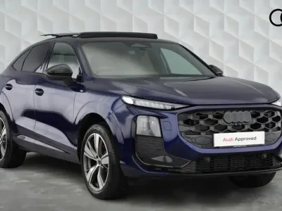 Used Audi Q3 Sportback 150 HP (110 kW) 2025 Navarra blue SUV