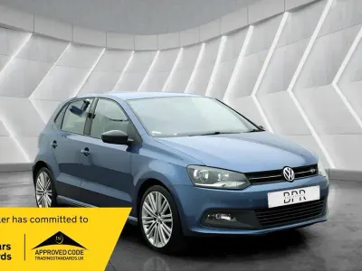 Used VW Polo BlueGT 150 HP (110 kW) 2017 Blue Hatchback