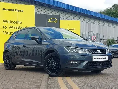 Used Seat Leon XCELLENCE Lux 150 HP (110 kW) 2019 Grey Hatchback