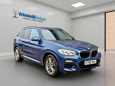 Blue Used 2019 BMW X3 M Sport SUV | £17,450 (Fair price)