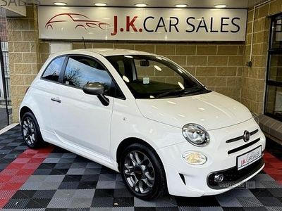 White Used 2019 Fiat 500 S Hatchback | £7,495 (Fair price)