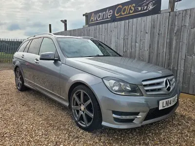 Used Mercedes C180 AMG 156 HP (114 kW) 2014 Silver Estate