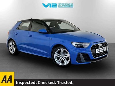 Blue Used 2019 Audi A1 Sportback S-Line Hatchback | £10,495 (Fair price)