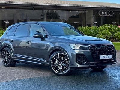 Grey New 2025 Audi Q7 Black Edition SUV | £72,890 (Fair price)